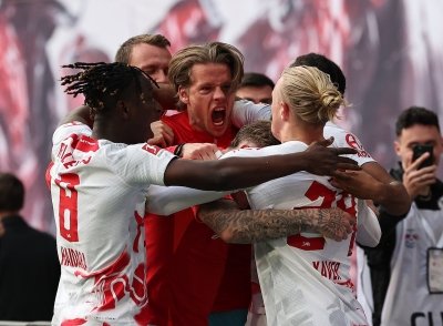 Leipzig shock Bremen late in Bundesliga