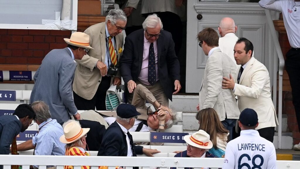 Six Hits Spectator at Lord's, But Atkinson Steals the Show