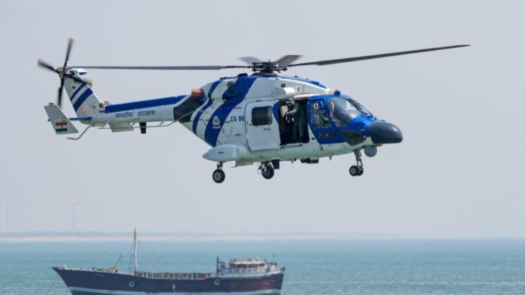 Indian Coast Guard Helicopter Crash: Search Continues for Missing Crew