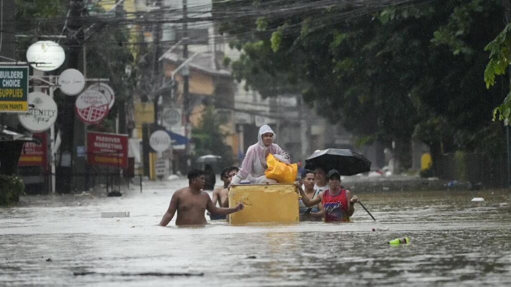 Tropical Storm Yagi Pummels Philippines, Leaving 14 Dead