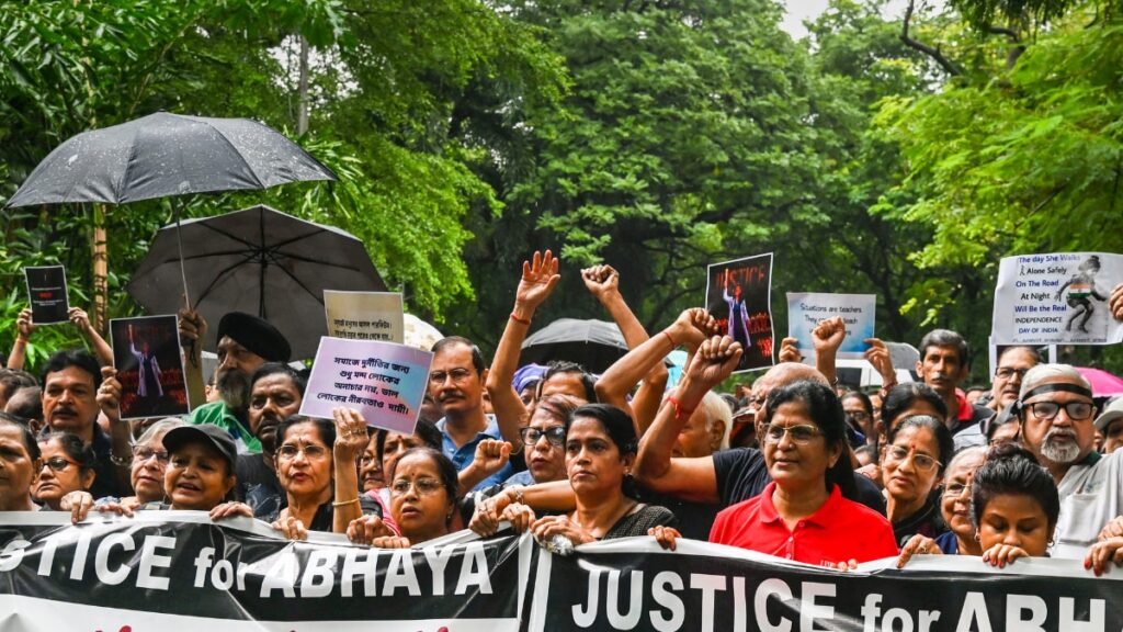 Kolkata Protest Shocked: Public Indecency Amidst Demands for Justice