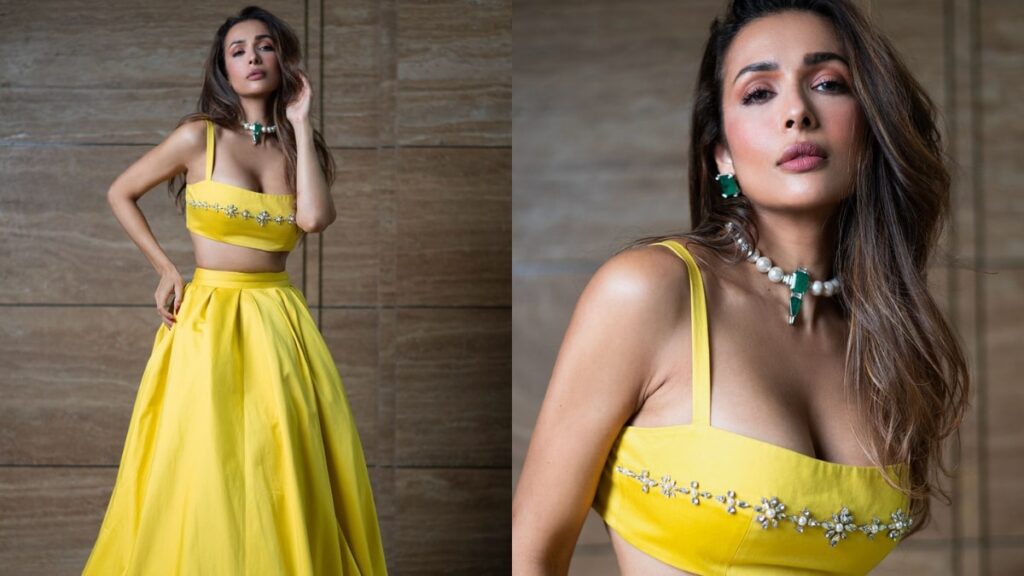 Malaika Arora's Golden Hour: A Vibrant Style Statement in Yellow