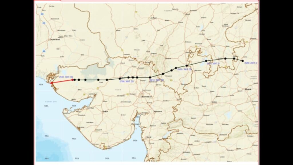 Gujarat Braces for Rare Monsoon Cyclone: A Double Whammy of Rain and Wind